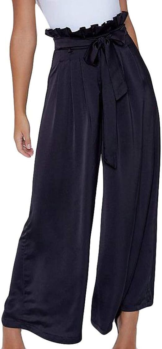 Ladies Baggy Pants Paperbag Pants Pants Festive Casual Festival Fashion