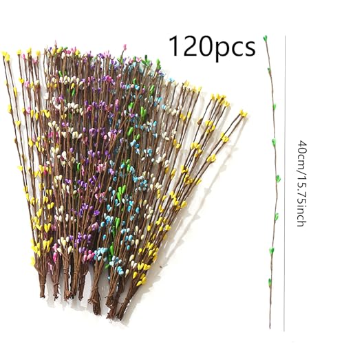 Sprays fil de baies de printemps DAHI 120 pièces flexibles pour loisirs - 3