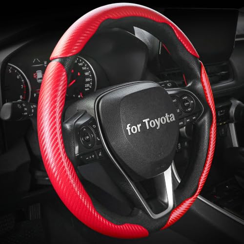 Car Steering Wheel Cover for Toyota RAV4, Corolla, Camry, Highlander, 3 Pcs