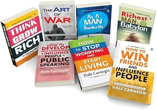 7 Powerful Books for Personal Growth & Financial Success : A Motivational Gift Set - Think & Grow Rich, The Art of War, Ho Price In India