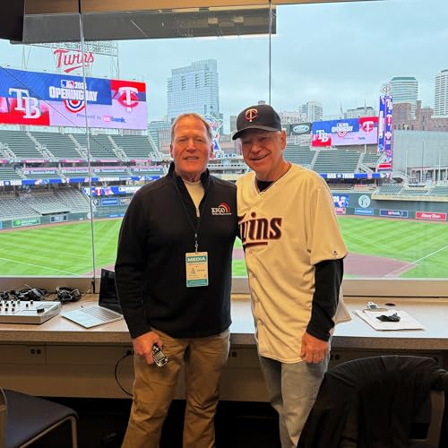 MN Governor Tim Walz joins Joel Heitkamp at Target Field to speak to Iran War