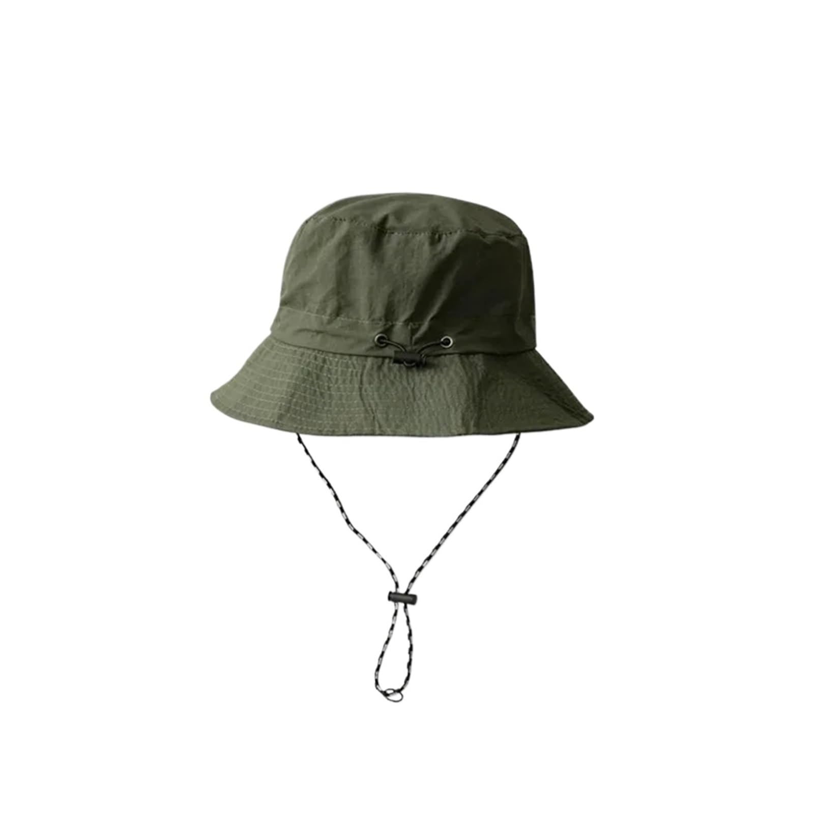 Cappello A Secchiello Cappello da pescatore impermeabile Cappello da pescatore estivo da donna Protezione solare da campeggio Escursionismo Berretti da alpinismo Cappello da esterno da uomo(Green)