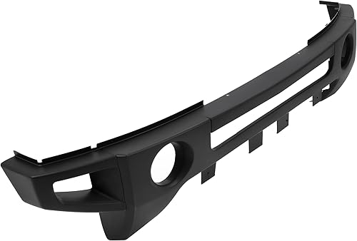 Miniatura 8 de KUAFU Cubierta de parachoques delantero compatible con Hummer H3 2006-2010 2009-2010 Hummer H3T con agujeros de lámpara antiniebla de repuesto para