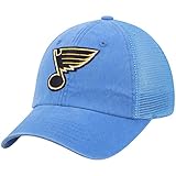 AMERICAN NEEDLE Raglan Bones St Louis Blues Royal/Faded Blue One Size