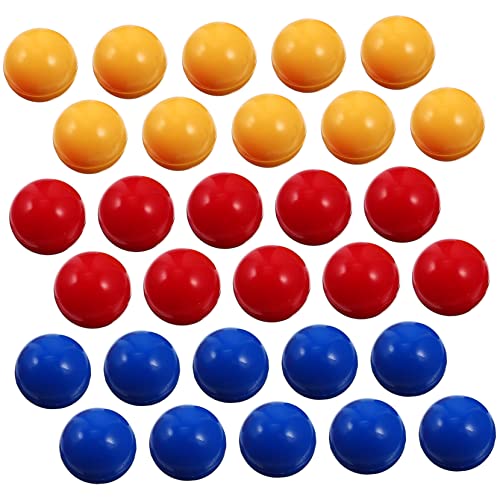 Abaodam 5 Conjuntos De Bola De Loteria Tênis Cerveja Pong Bolas De Pong Coloridas Pequeno Cercadinho