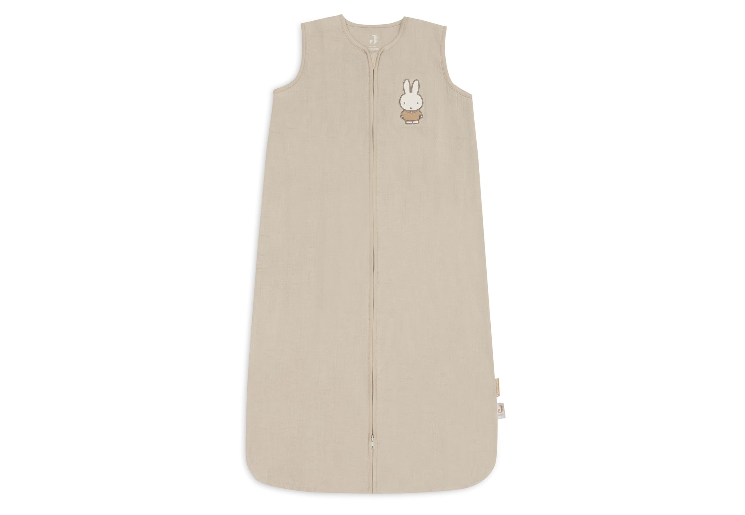 Jollein Muslin Summer Baby Sleeping Bag - Miffy & Friends - 110cm - 100% Cotton - 0.5 TOG - Summer Baby Sleeping Bag - OEKO-TEX Certified