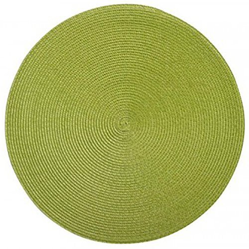 Saleen Placemat Round, Grass/Green, 40 cm