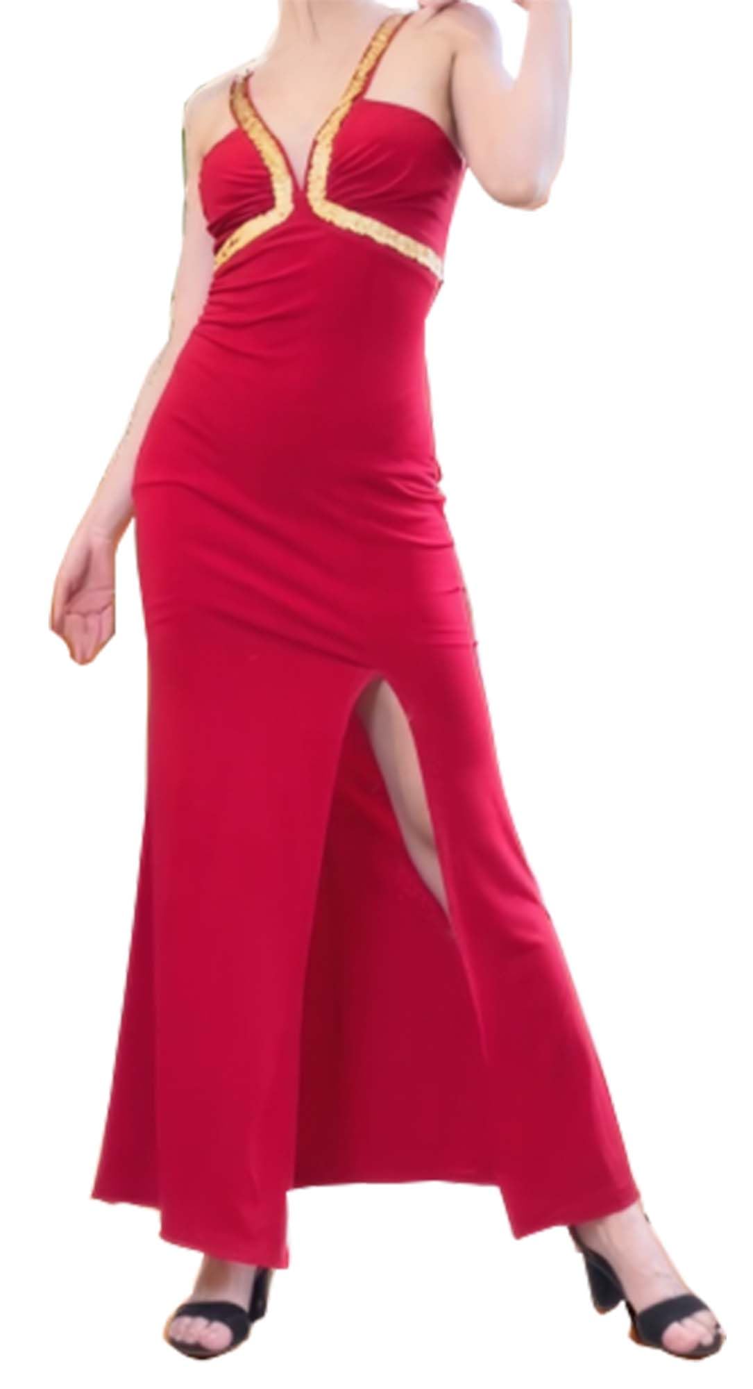 Angel-fashionsWomen's Off Shoulder V Neck Floor Length Black Formal Gown