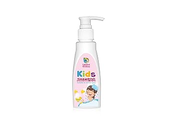 Lakshmi Krishna Kids Shampoo| Tear-Free, Hypoallergenic, Natural Ingredients – Gentle Hair Cleanser for Toddlers & Children | kids NAtural Shampoo