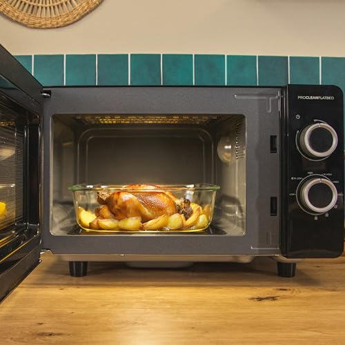 Cecotec Mikrowelle Proclean 3130 Flatbed, 20 l, Leistung 700 W und 800 W, kompaktes Design, Keramik-Innenraum, Auftaufunktion, Timer 30 Min, 3Dwave-Technologie 5 Cecotec Mikrowelle Proclean 3130 Flatbed, 20 l, Leistung 700 W und 800 W, kompaktes Design, Keramik-Innenraum, Auftaufunktion, Timer 30 Min, 3Dwave-Technologie