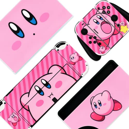 BelugaDesign Kirby Switch Skin | Bonita calcomanía de Vinilo Pastel | Anime Smash Star Allies Land...
