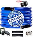 REHOSEUP 100FT Heated Water Hose for RV,-45 ? Antifreeze Heated Drinking Garden Water Hose?Electrically Heated Garden Hoses, Rv Accessories?Rv?Rv Water Hose (100FT)