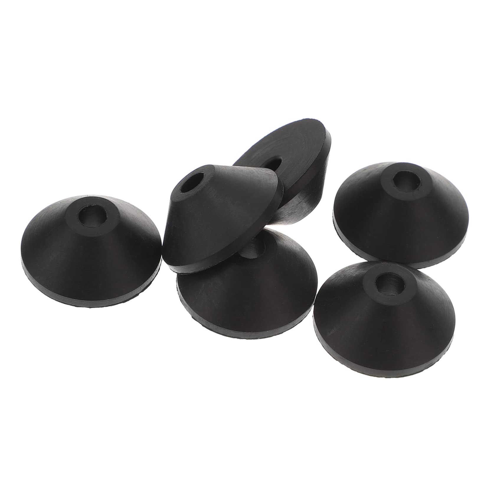 Yardwe 20pcs Sealing Ring Toilet Screws Toilet Tank Bolts Screw Conical Rubber Washers Toilet Bolt Rubber Washers Leak- Proof Bolt Conical Washers Rubber Washers for Toilet Screws Rubber