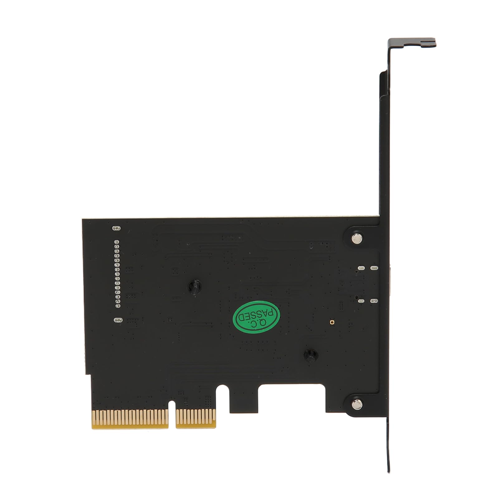 Lazmin112 Carte D'extension PCIe vers USB 3.2 Gen 2, Carte Adaptateur 1 Port Type C GEN2x2 20 Gbps PCI-E 4X, pour Contrôle Principal ASM3242, pour 10/11 32/64 Bits