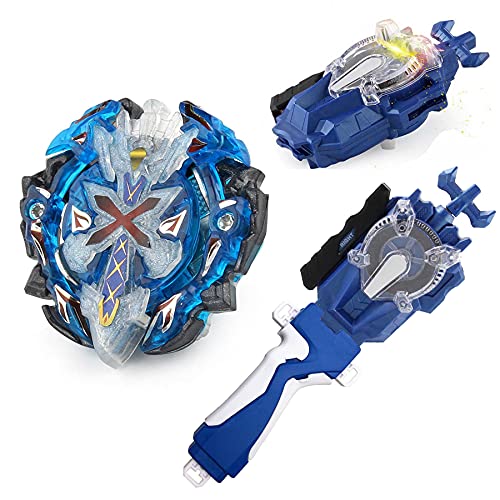 Burst B-67 Xeno Xcalibur.M.I Starter Booster with Bey Battle Burst Sparking Launcher LR Left and Right Spin and Grip Spinning Top Toys Set