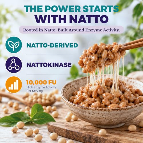 Gyumolics Nattokinase Multi-Enzyme Supplement