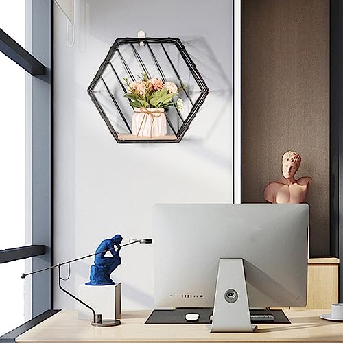 Étagères flottantes hexagonales pour une disposition libre