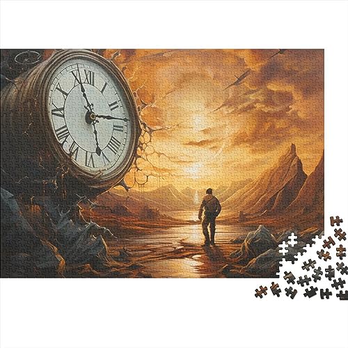 Puzzle 1000 pieces puzzle adulte Time Manipulator kit de bricolage bois cadeau unique