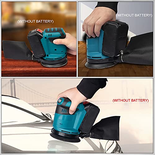 Makivi 3 Speed Random Electric Sander Polishing Machine Sander Tool For 18V Battery #TOP3