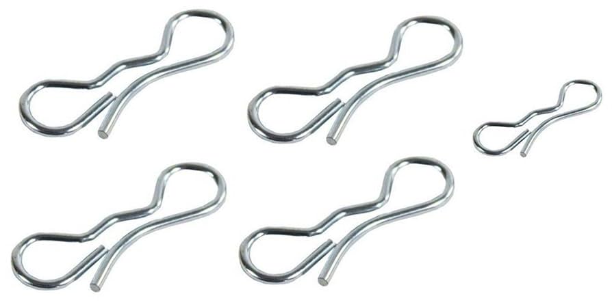 Johnny's - Man ｢D.D.｣ Pro-Po Parts Shop Deck Clip Set (4pcs) 194209 Bow Tie Lock