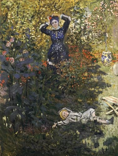 Pintura mural de Monet sobre lienzo premium de 60x90cm para decoraciones exclusivas