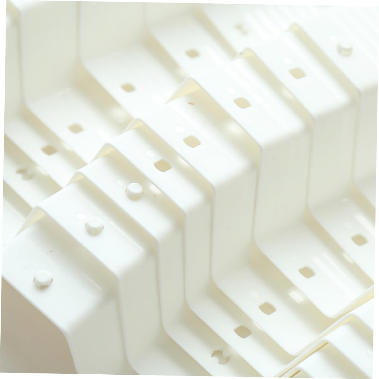 MAGICLULU Divisori Cassetto a Nido D'ape, 4 Set, Plastico Bianco | Biancheria Intima e Calze, Armadio o Comò, Struttura Componibile per Piccoli Oggetti