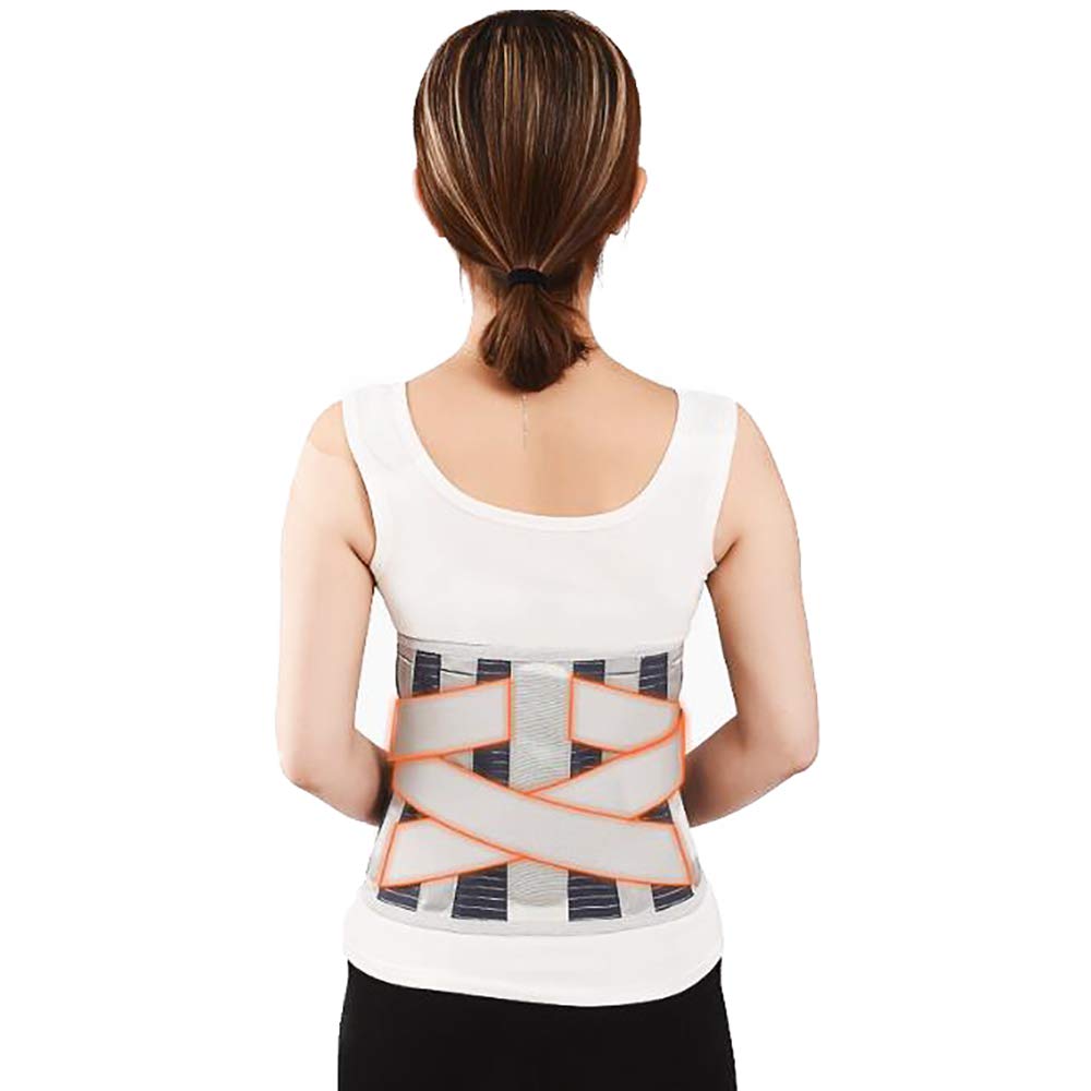 Faja Lumbar Fitness - con Soporte Lumbar Reforzado para Hombres y Mujeres - para el Alivio del Dolor Lumbar - autocalentamiento de turmalina,M