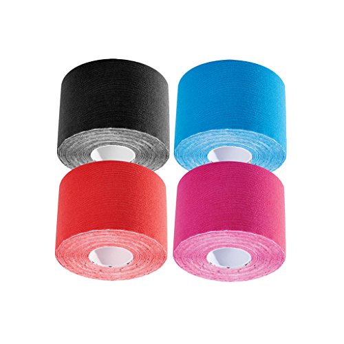 Pharmedoc Kinesiology Tape 16 ft. - Premium Elastic Tape for Muscle Support & Healing