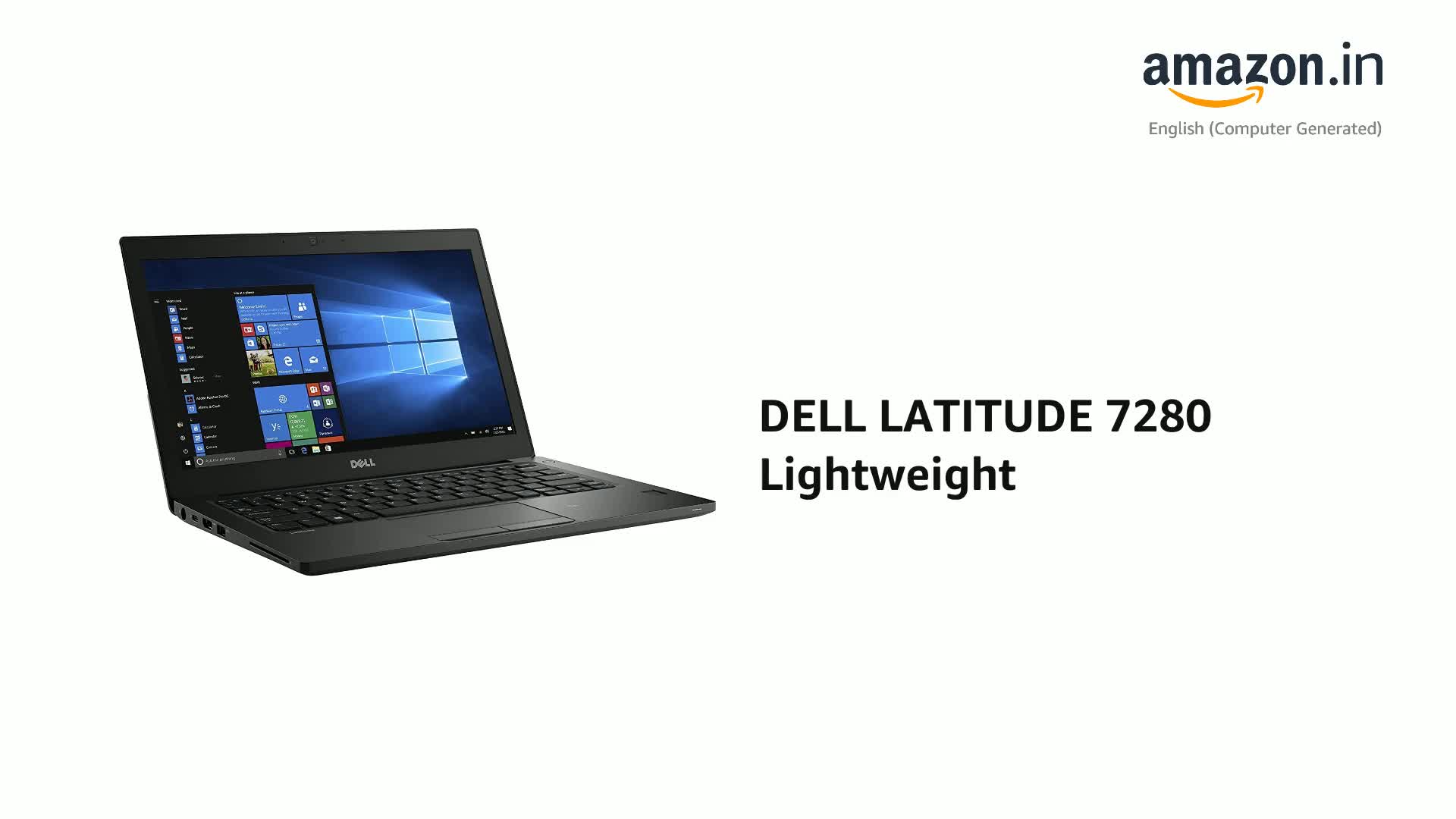 Refurbished) DELL LATITUDE 7280 Lightweight(Core i5 7th GEN/ 8GB