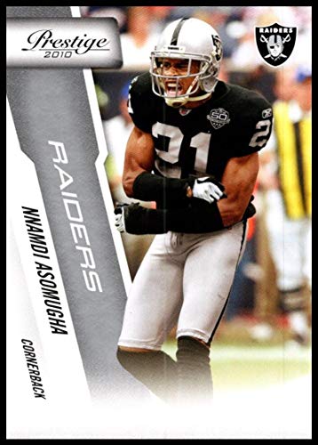 2010 Panini Prestige #145 Nnamdi Asomugha NM-MT Oakland Raiders Official NFL Football Trading Card