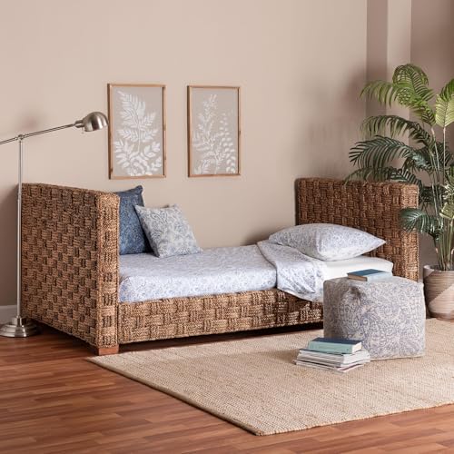 Bali & Pari Rhinos Seagrass Daybed with Wicker Frame