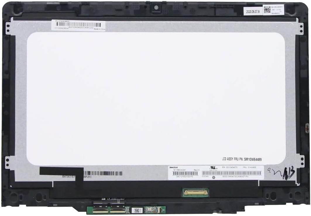 Replacement Laptop FHD Touch Screen Digitizer Display Assembly for Lenovo ThinkPad Yoga 11E 6th (20SE 20SF Type) 5M11B01075