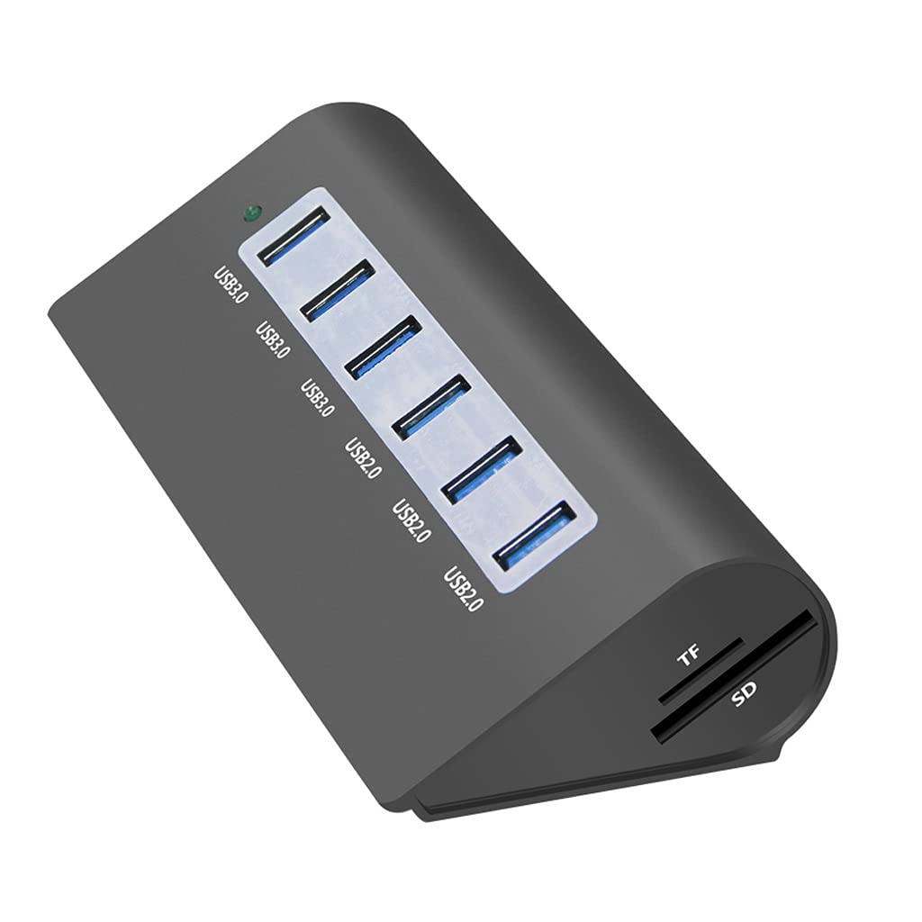 6 Port USB3 0 HUB One Point Six USB2 0 3 0 Docking Station Card Computer Notebook U