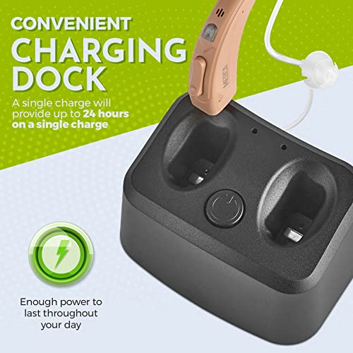 Premium Digital Sound Amplifier - Hd Smart Bluetooth Enabled Personal Hearing Amplifier Rechargeable Lightweight Behind The Ear Personal Hearing Amplifiers Device Ideal For Adults And Elderly Seniors #TOP3