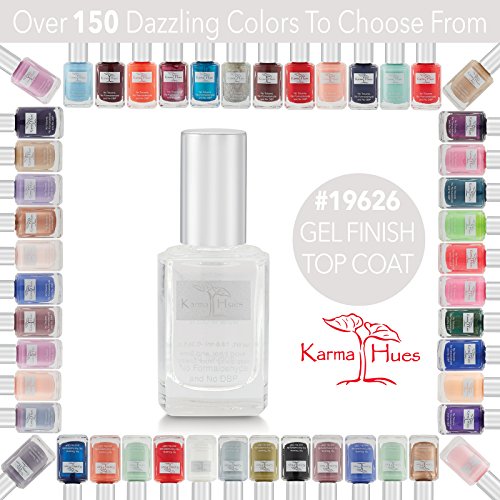 Karma Organic 19626 Gel Top Coat Nail Polish 0.43 Fl Oz thumb #1