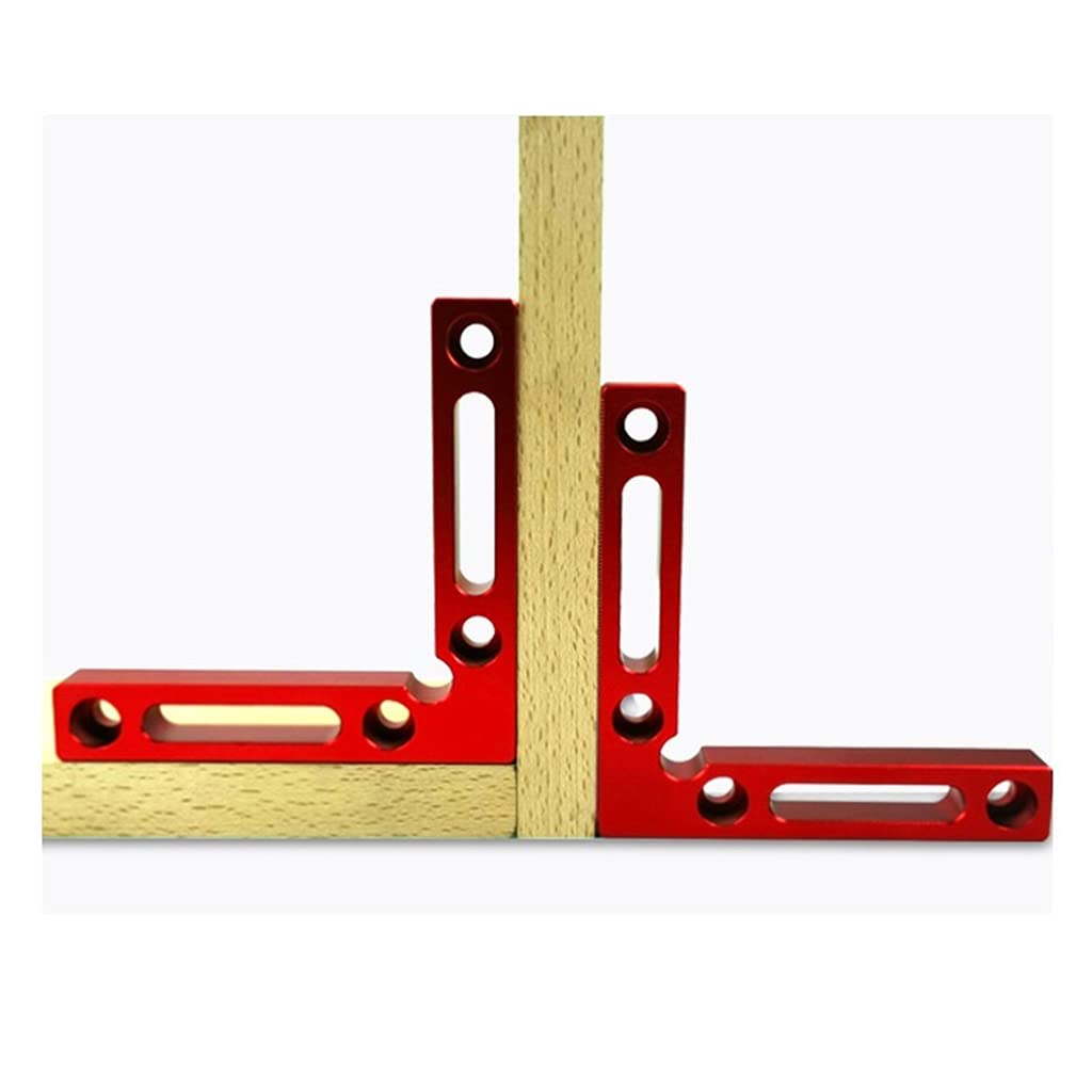NGCG Square Clamp 90 Degrees Positioning Squares Woodworking Aluminium Alloy L-Type Corner Clamp Woodworking Positioning Square Clamps Positioning Square Aluminum 90 Degree Positioning Squares