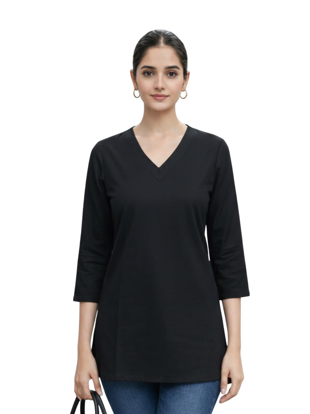 thevasa Women's Flared Short Kurti-picture-2