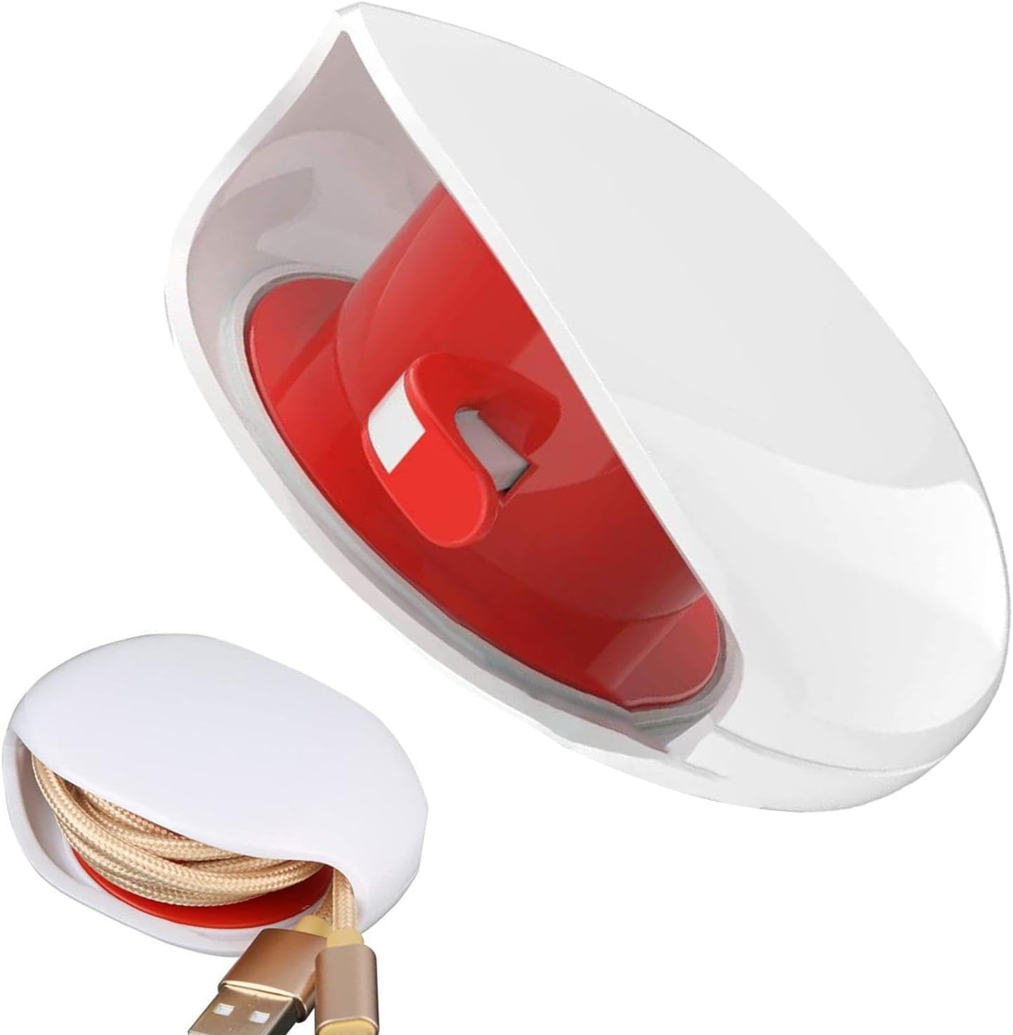 USB Cable Automatic Winder Stylish Small Portable Compact Light
