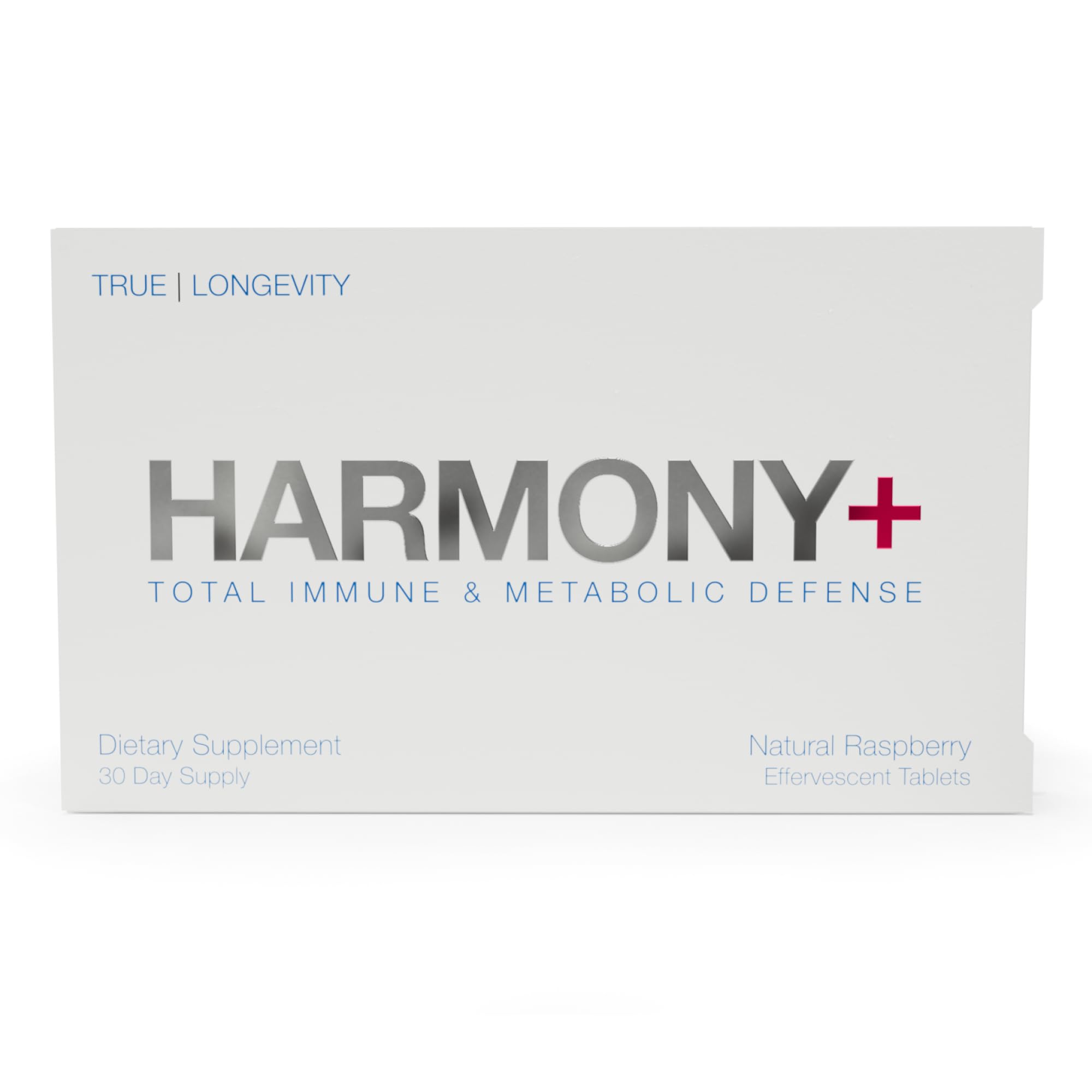 DrinkHRW Harmony+ Molecular Hydrogen Water Tablets Raspberry, 30 Count Harmony Plus - Raspberry 30 Count (Pack of 1)