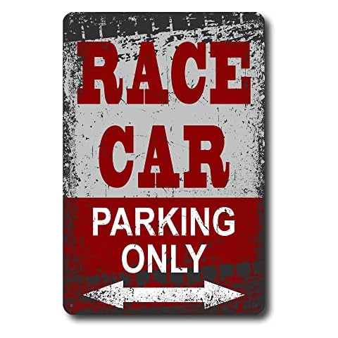 DIMARONGTON Vintage Race Car Sign Cover