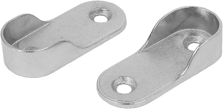 New Lon0167 Closet Wardrobe Featured Nickel Plated Zinc reliable efficacy Alloy Rod End Support Bracket Holder 100pcs(id:921 26 cb 960)