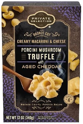Bronze Cut Porcini Mushroom Truffle with Aged Cheddar Creamy Macaroni &...
