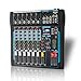 Audio Mixer Professionale a 6 Canali per Streaming Con Effetto 16 DSP, Interfaccia USB e Phantom Power da 48 V - Stereo DJ per PC Recording/DJ Palcoscenico immagine