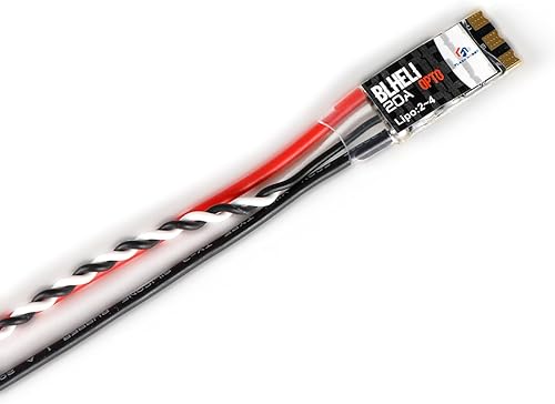 Miniatura 3 de FLASH HOBBY Controlador electrónico de velocidad BLHeli_S sin escobillas ESC con 2 ~ 4S Lipo Compatible para FPV Multicopter Quadcopter Aviones y