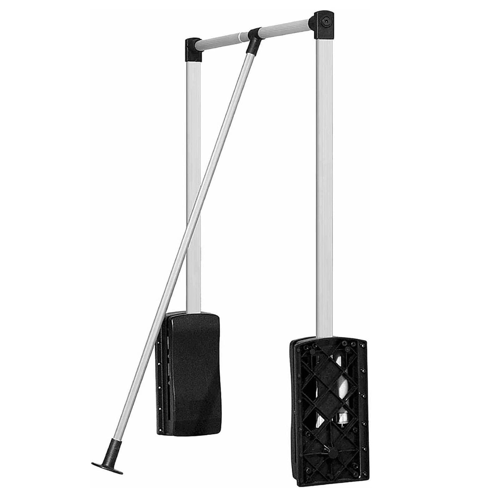 HTTGDGDH Heavy Duty Pull Down Closet Rod, Retractable Clothes Hanger Lift Rail, Adjustable Clothes Finishing Rack For Wardrobes, 510-660Mm, Space Saving Solution For Organizing,890-1210mm