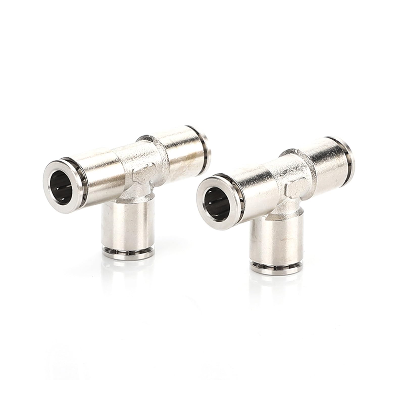 direkter pneumatischer Schnellanschluss, 2 PCS PU PG PE Messing Metall 4-12mm Gelten Luft Kompressor Schlauch Hochdruck Anschluss Hohe Temperatur(Pu6mm)