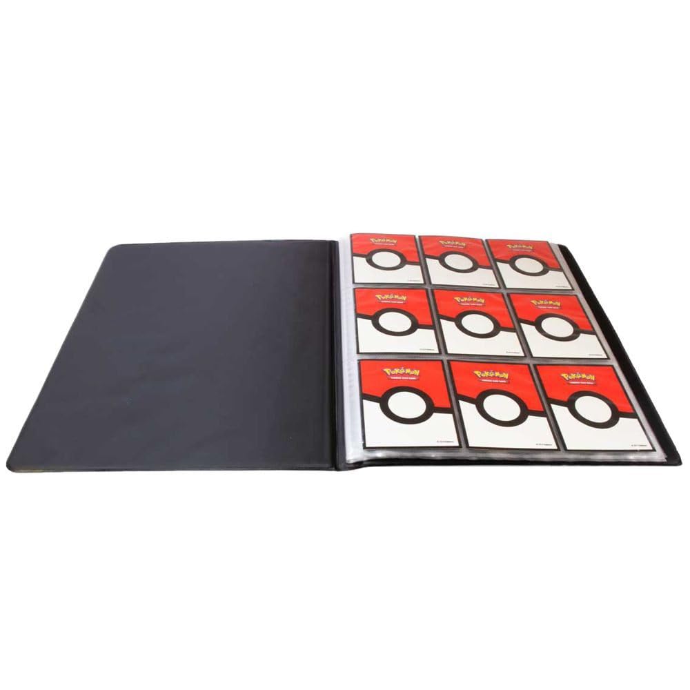 Classeur Pokémon 9 Poches – 28 Pages Pour 252 Cartes – Compatible Avec Toutes Les Séries – Livré Avec Protection D’expédition