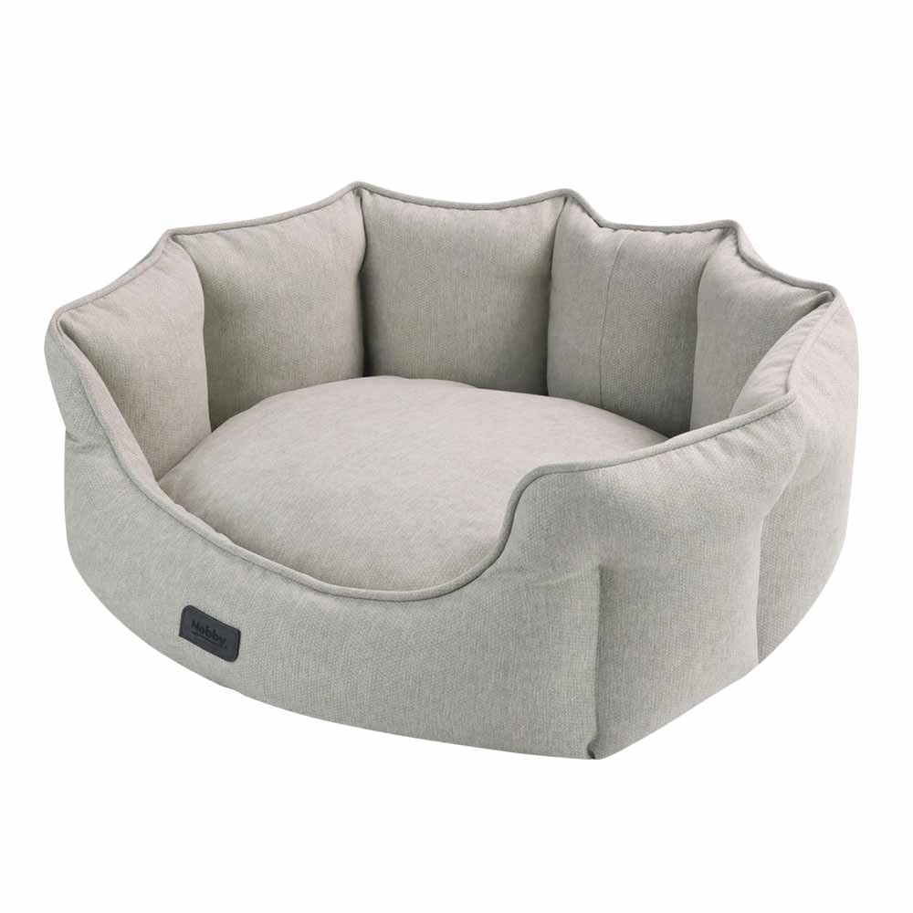 Nobby Valea Comfort Bed Oval Beige 86 x 70 x 24 cm