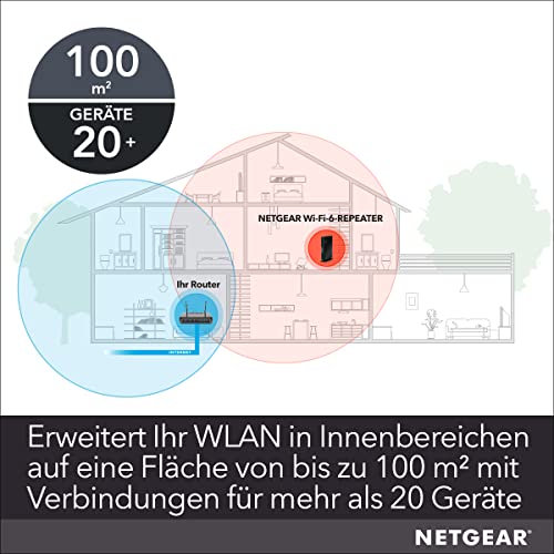 WLAN-Repeater Netgear Nighthawk EAX20 WiFi 6 AX1800 Dual-Band