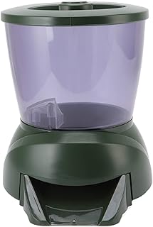 Automatic Fish Feeder 3.8L Digital Auto Fish Feeder Auto Pond Fish Food Dispenser Fish Feeder Automatic Dispenser for Weekend Holiday